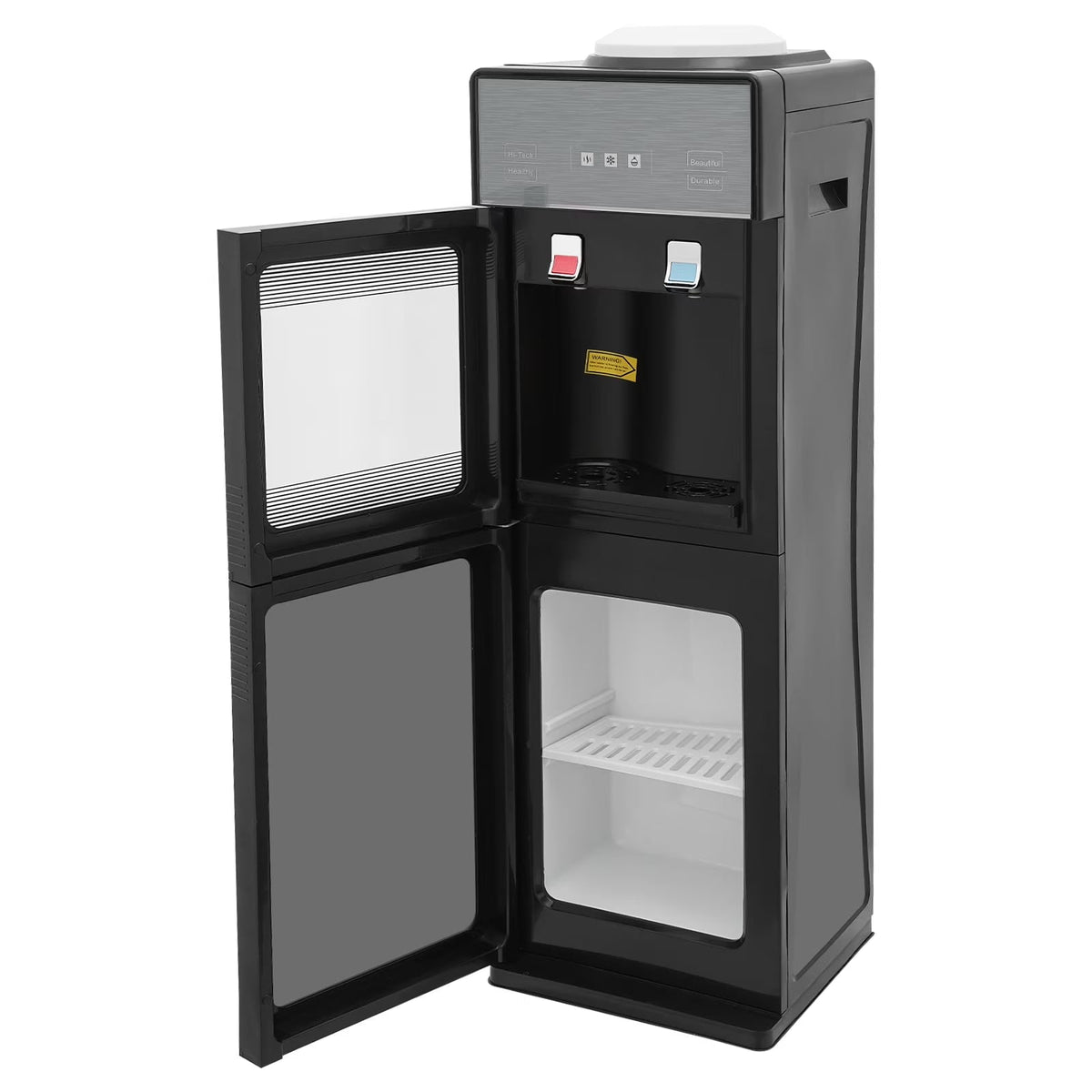 2026 NEW YIYIBUYS Top Loading Water Dispenser 5 Gallon Freestanding Hot&Cold Water Dispenser for Office, Home, Living Room
