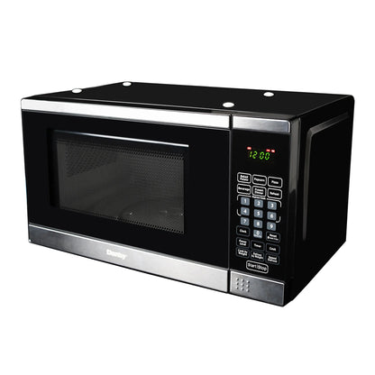 2026 NEW Danby Designer 0.7 cu. ft. Space Saving Under the Cupboard Microwave in Stainless Steel (DDMW007501G1)