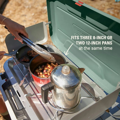 2026 NEW Coleman Cascade™ 328 3-Burner Camping Stove