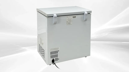 2026 NEW 5 Cu ft 30 " Commercial Freezer Chest freezer White Stand Alone Solid Flat Top w/Storage Baskets