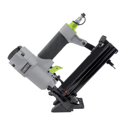 2026 NEW Master Mechanic 4-in-1 Mini Pneumatic Flooring Nailer/Stapler, Gray