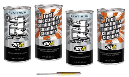 2026 NEW BG K1003 Fuel Injection & Combustion Chamber Cleaner PN 201 & BG Platinum 44K Fuel System Cleaner PN 208 With Pocket Screwdriver