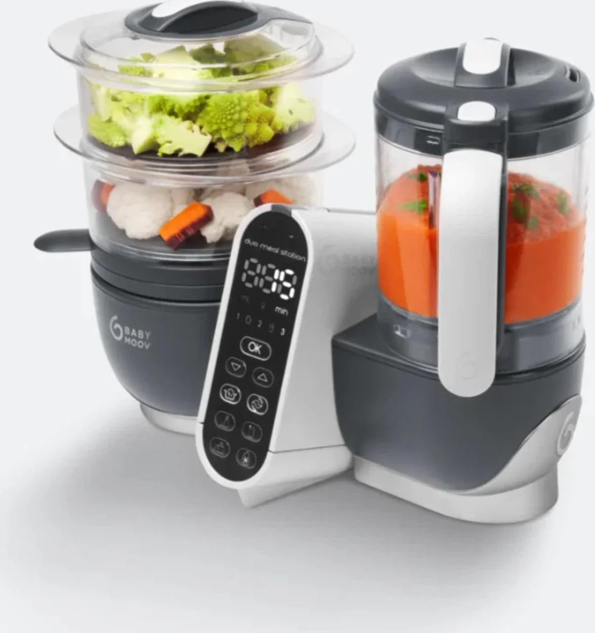 2026 NEW Babymoov Duo Meal Station 6-in-1 multi-purpose baby food processor