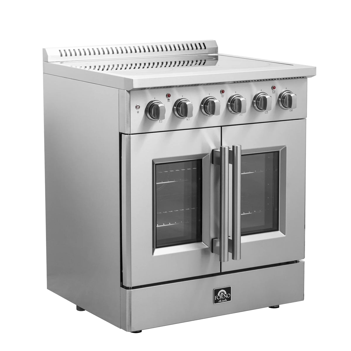 2026 NEW Forno Galiano 30-Inch Freestanding French Door Electric Range, True Convection, Energy Efficient