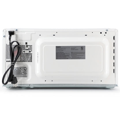 2026 NEW Galanz 1.1 cu ft 1000W Countertop Microwave Oven in White with One Touch Express Cooking