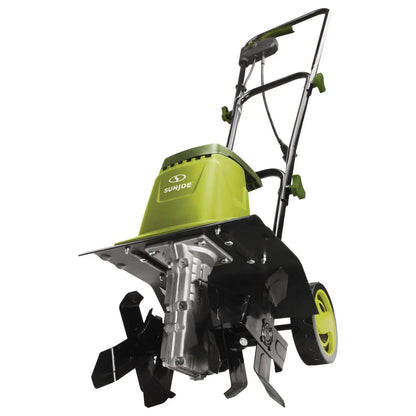 2026 NEW Sun Joe TJ602E Electric Garden Tiller/Cultivator, 12-Inch, 8 Amp
